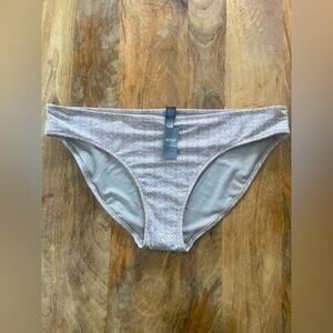aerie Light Tan & White Patterned Bikini bottoms.  XL. New with tags.  N…